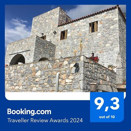 Πύργος Παραδοσιακός Με Μαγευτική Θέα - Villa Traditional Tower With Amazing Sea View Areopoli Dış mekan fotoğraf